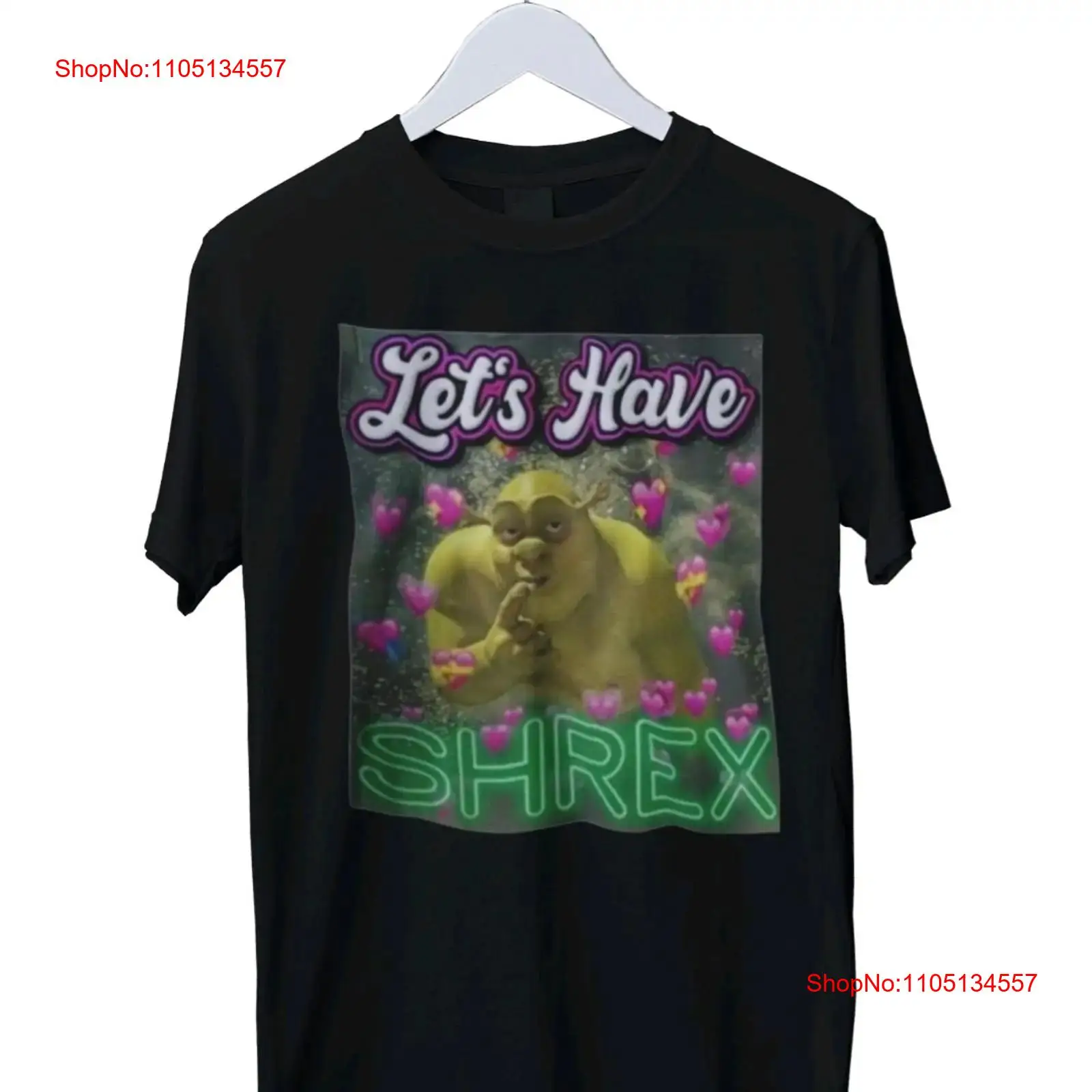 Street Fashion Mood - Забавная футболка Lets Have Shrex Meme
