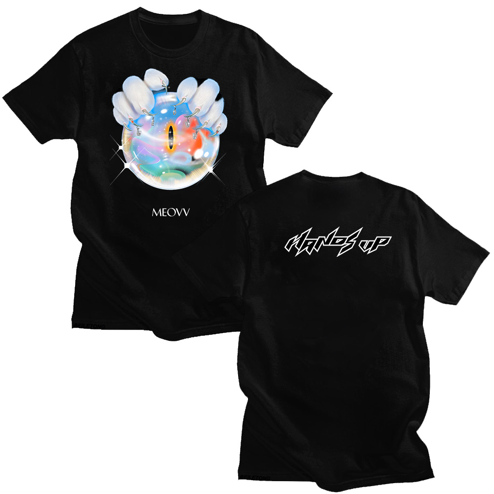 Graphic Hoodie Streetwear - Футболки MEOVV Hands Up, модные хлопковые
