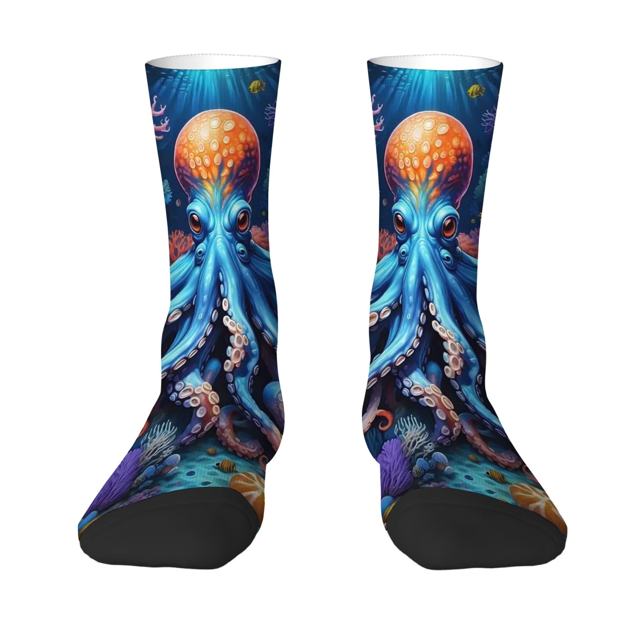 Quirky Street Fashion - Мужские носки Cthulhu Mythos Sea Fantasy