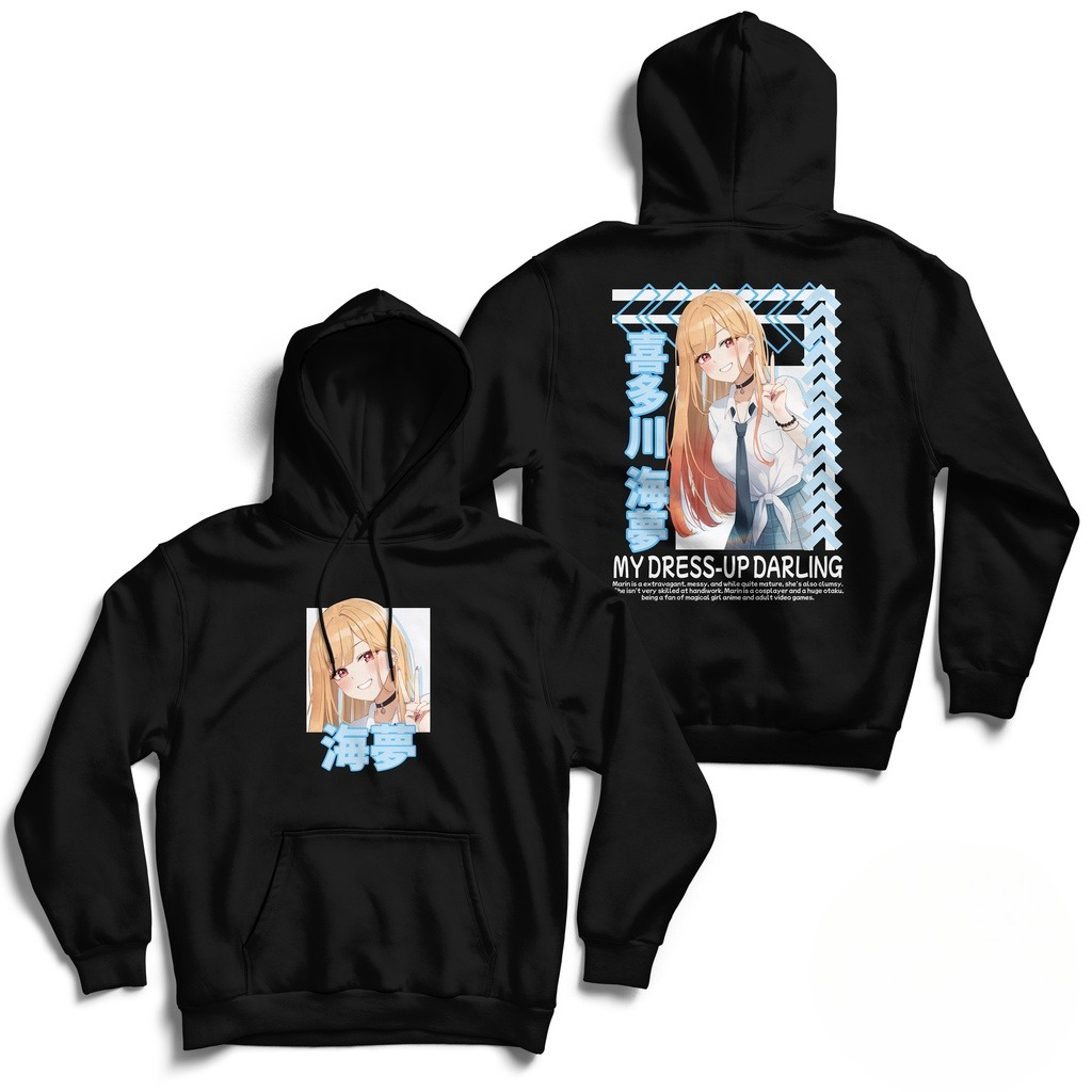 Graphic Hoodie Streetwear - Худи My Dress-Up Darling, оверсайз, унисекс,