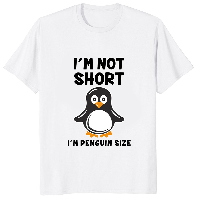 Street Fashion Mood - Футболка Im Not Short Im Penguin