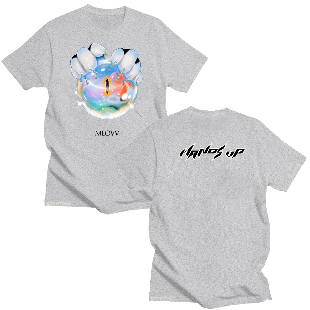 Футболки MEOVV Hands Up, модны – обзор и цена Graphic Hoodie Streetwear