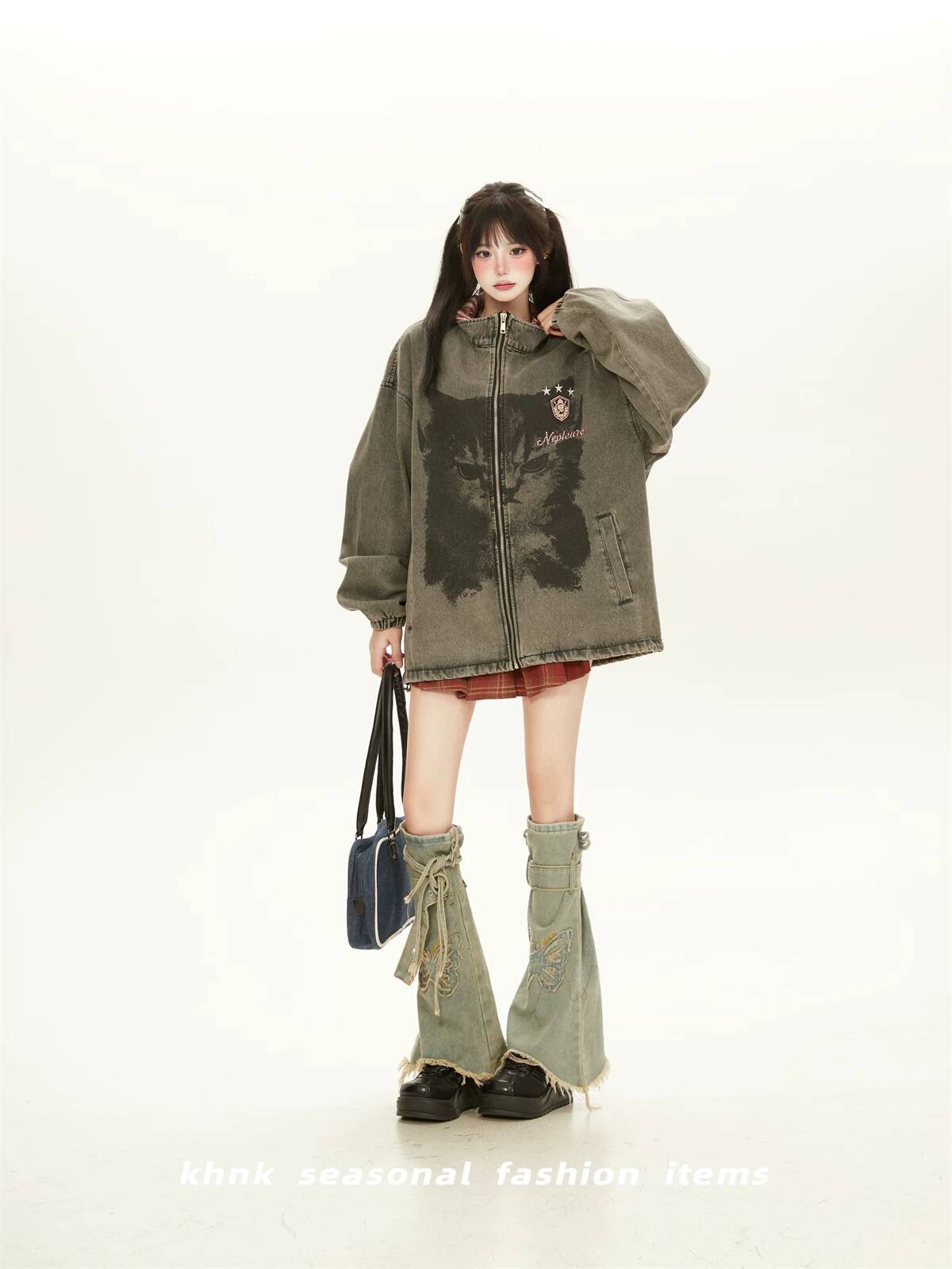 Женская джинсовая куртка 2026: – обзор и цена Fashion Street Cat