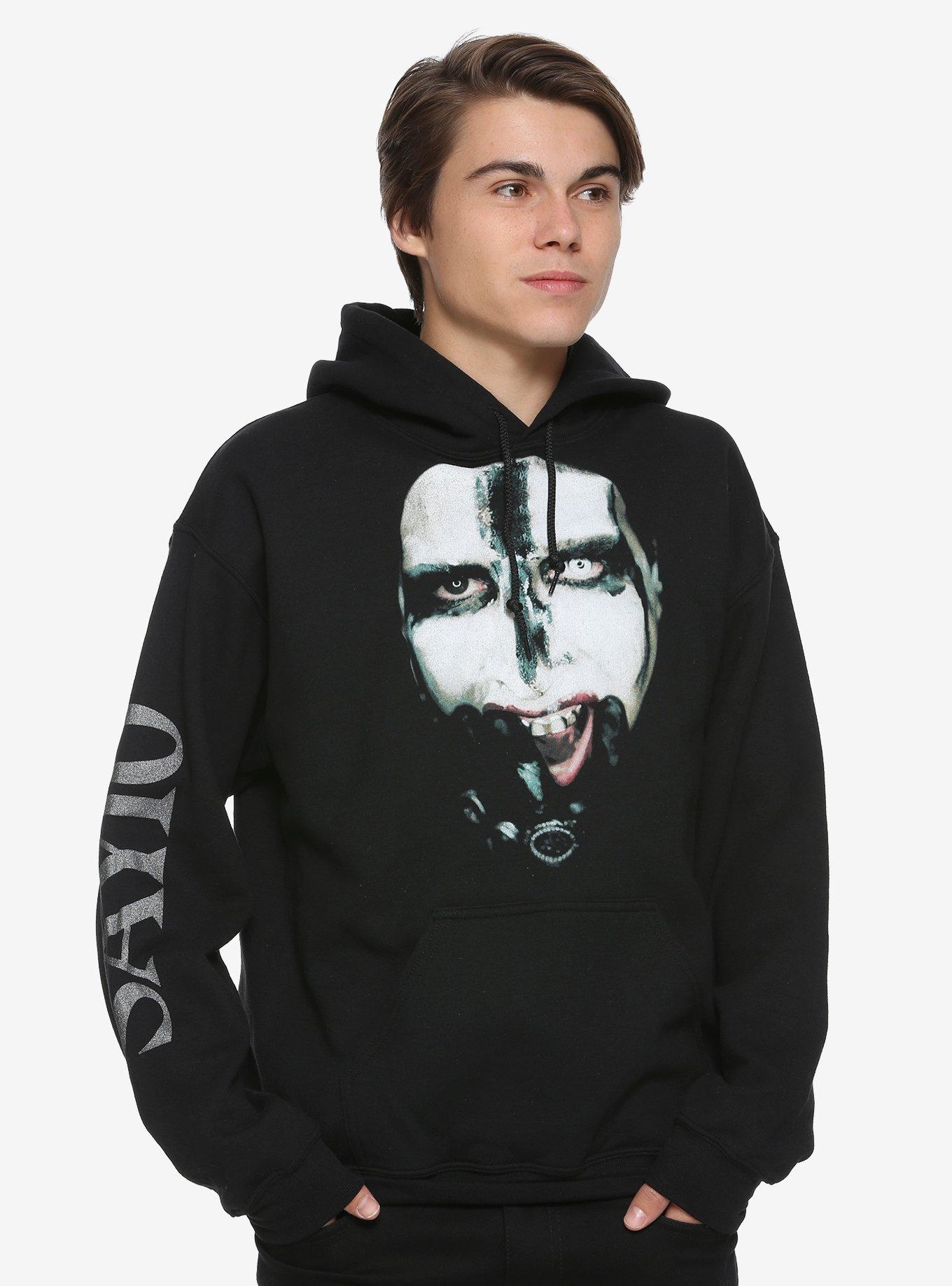 Худи Мэрилина Мэнсона, оверсай – обзор и цена Graphic Hoodie Streetwear