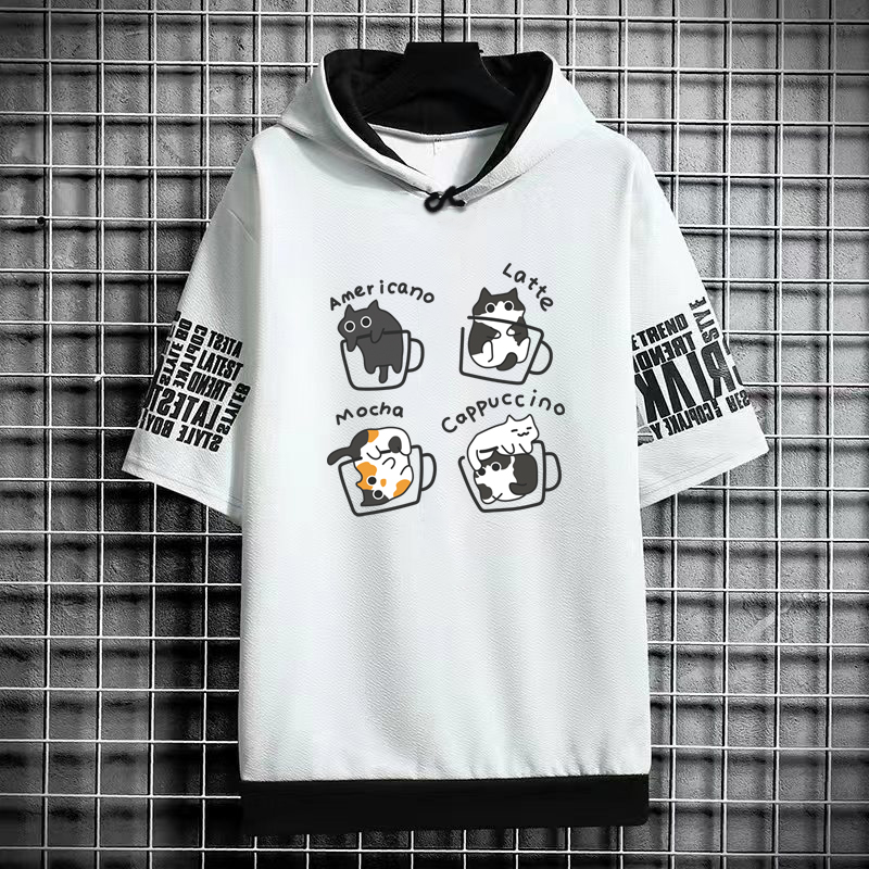 Мужская футболка Harajuku, жен – обзор и цена Graphic Hoodie Streetwear