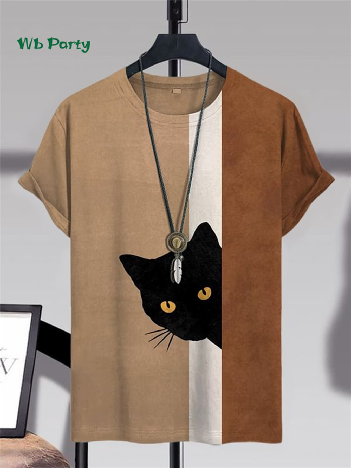 Забавная футболка с принтом ко – обзор и цена Fashion Street Cat