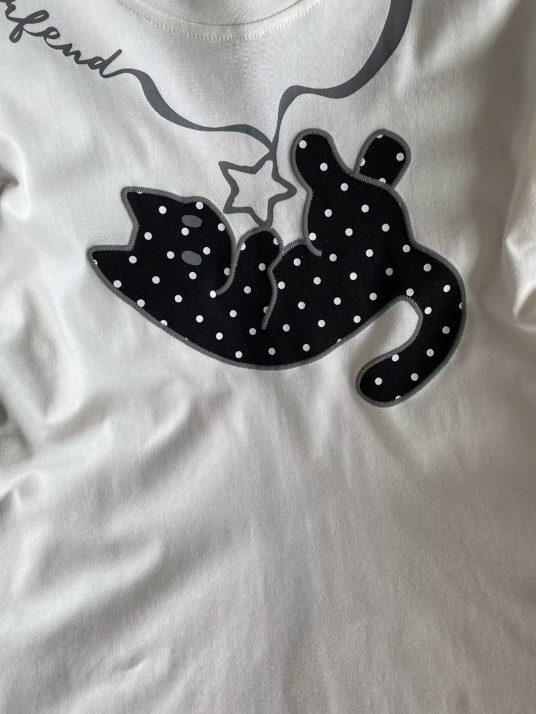 Футболки Kimutomo для женщин с – обзор и цена Fashion Street Cat